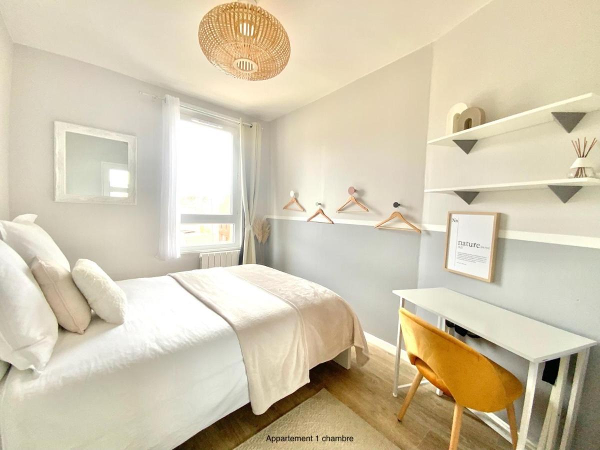Appartements Chaleureux - 15 Min A Pied De La Gare Le Havre Luaran gambar
