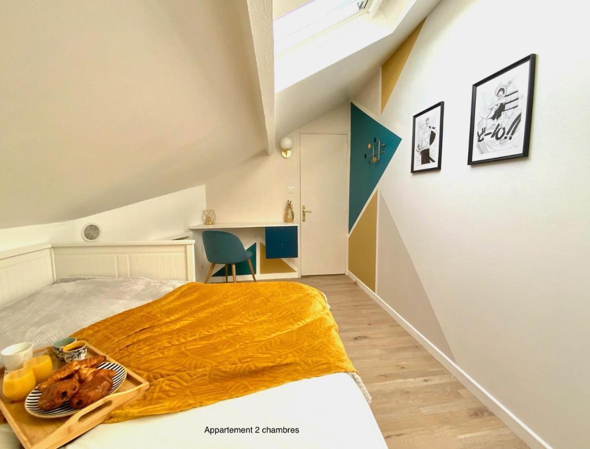 Appartements Chaleureux - 15 Min A Pied De La Gare Le Havre Luaran gambar