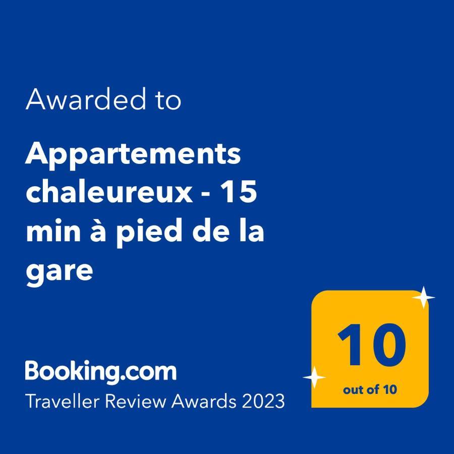 Appartements Chaleureux - 15 Min A Pied De La Gare Le Havre Luaran gambar
