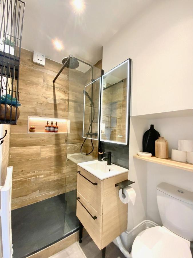 Appartements Chaleureux - 15 Min A Pied De La Gare Le Havre Luaran gambar
