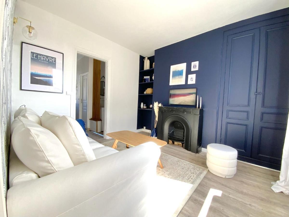 Appartements Chaleureux - 15 Min A Pied De La Gare Le Havre Luaran gambar